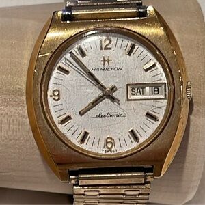 MENS HAMILTON‎ ELECTRONIC DAY DATE WATCH 702009-